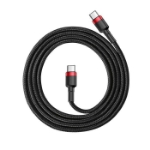 Picture of Baseus Cafule Series 3A Type-C 1 Metre Şarj Kablosu Siyah