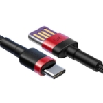 Picture of Baseus Cafule 5A 40W Type-C 1 Metre Kırmızı Şarj Kablosu