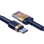 Picture of Baseus Cafule 5A 40W Type-C 1 Metre Mavi Şarj Kablosu