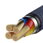 Picture of Baseus Cafule 5A 40W Type-C 1 Metre Mavi Şarj Kablosu