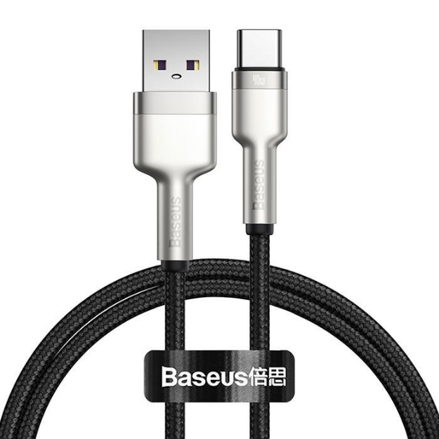Picture of Baseus Cafule Metal Serisi 40W 1 Metre Type-C Siyah Kablo