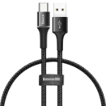 Picture of Baseus Halo 3A 25 cm Type-C Siyah Şarj Kablosu 