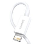 Picture of Baseus Superior 2.4A 25cm Lightning Beyaz Şarj Kablosu