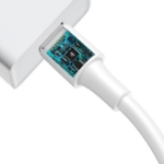 Picture of Baseus White VOOC 5A QC 1 Metre Type-C Beyaz Şarj Kablosu