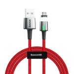 Picture of Baseus Zinc Magnetic Manyetik Uçlu 1.5A 2 Metre Micro USB Kırmızı Şarj Kablosu