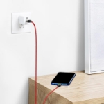 Picture of Baseus Zinc Magnetic Manyetik Uçlu 1.5A 2 Metre Micro USB Kırmızı Şarj Kablosu