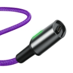 Picture of Baseus Zinc Magnetic Manyetik Uçlu 1.5A 2 Metre Micro USB Mor Şarj Kablosu