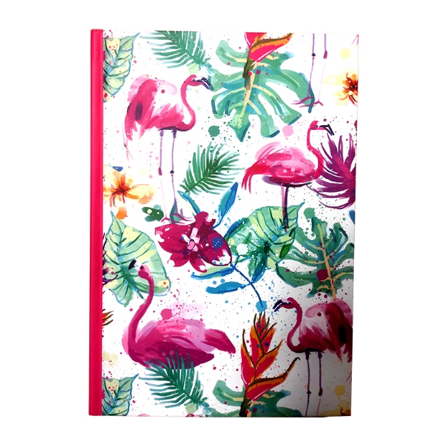 Picture of Deffter Tropical Purple Jungle 14X20 Sert Kapak 96 Yaprak Çizgili Defter