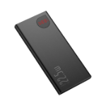 Picture of Baseus Adaman Metal Overseas Edition 22.5W 10.000 mAh Dijital Ekranlı Powerbank Siyah