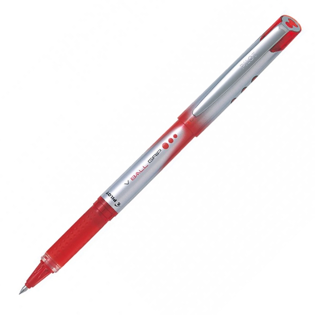 Picture of Pilot Vball Grip 0.7 Sıvı Mürekkepli Roller Medium Kalem Kırmızı
