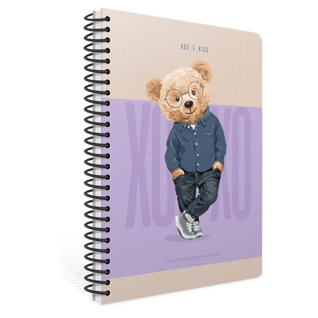 Picture of Gıpta XOXO Hug & Kiss 17x24 120 Yaprak Sert Kapak Çizgili Defter