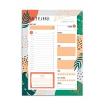 Picture of Deffter A4 Daily Planer Tropic Karton Arka Kapak 54 Sayfalı Günlük Planlayıcı