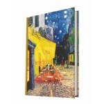 Picture of Deffter Art Of World Van Gogh - Coffee Terrace Sert Kapak 96 Yaprak Çizgili Defter