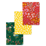 Picture of Fabooks Çiçekli A5 Çizgili Defter Seti (3lü)
